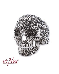 Edelstahlring 'Ornament Skull' - vergleichen und g&uuml;nstig kaufen